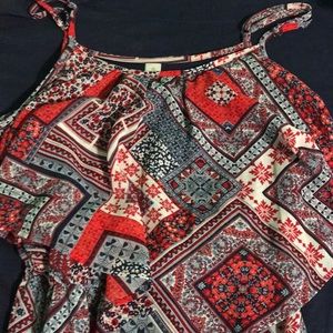 Xhilaration pattered dress ax’s